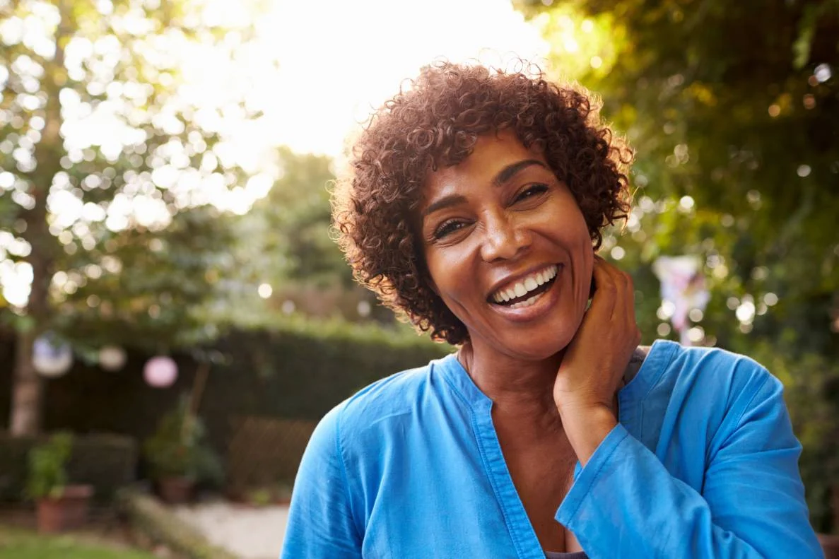 happy woman